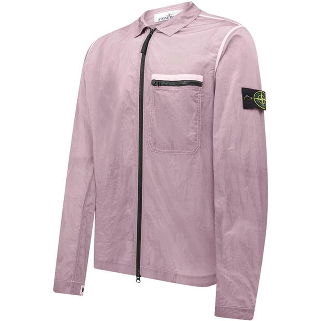 Stone Island Nylon Metal Overshirt - Pink